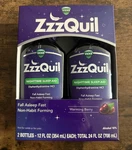 Vicks Zzzquil Nighttime Sleep Aid Liquid Diphenhydramine Hci 2PK 12OZ Old Stock New. Price: $20.50.