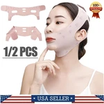 2*FACE V-line Slimming Strap Lift Up Mask Belt Chin Anti-aging Band Cheek New. Price: $9.00.
