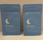 2-THE Good Patch Dream Great Sleep Quality Rest Bedtime Wellness Self Care New. Price: $15.99.