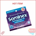 Sominex Nighttime Sleep-aid With Diphenhydramine Hci, 16 Count, Safe, Effective New. Price: $9.25.