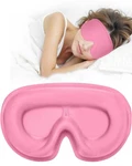 Hochoek Sleep Mask, Ergonomics Contoured (dull Pink) Count (pack Of 1), New. Price: $17.18.