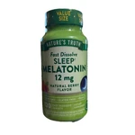 Natures Truth Fast Dissolve Sleep Melatonin Mg 120 Tablets Sealed Exp 11/27 New. Price: $11.99.