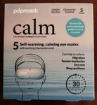 Eye Popmask Facial Calm Self Warming Steam Compress Skin Care New 5 Pack Us. Price: $9.78.