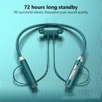 Wireless Bluetooth Headphones Super Bass Neckband Stereo Earphones Headsets Mic New. Price: $13.99.