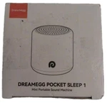 Dreamegg Pocket Sleep Ultra Portable White Noise Machine 16 Sounds 1000MAH Open. Price: $18.00.