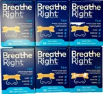 Breathe Right Nasal Strips, Orignial Large Tan ( 6 30 Count Boxes ) 180 Total New. Price: $71.99.