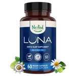 Nested Naturals Luna Sleep Melatonin Free Herbal 60 Capsules New. Price: $33.79.