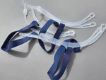 3 Pack - Resmed Headgear Assembly W/ Back Strap And Wraps Swift Fx (61529) New. Price: $65.00.