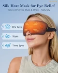 Heating For Dry Eyes Cordless: Silk Heated Sleep Masks Pre-owned. Price: $32.63.