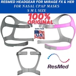 Original Resmed Softedge Headgear For All Mirage Fx & Her Nose Cpap New. Price: $36.99.