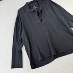 Monica Nera Silk Blouse Women Uk 12 Eu 38 Black Long Sleeve Poland $325 Pre-owned. Price: $69.67.