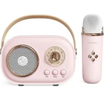 Prunus Mini Karaoke Machine Kids & Adults Pink Portable Bluetooth Xmas Gift New. Price: $33.00.
