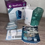 Nasalfresh Md Powered Saline Irrigation Device W/ Packets Preowned Used. Price: $40.00.