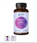 Vitamin World Advanced Sleep Complex With Melatonin 100 Vegetarian Caps 02/27 New. Price: $24.99.