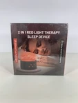 Red Light Therapy/ White Noise Sleep Device 2 In 1 - New Factory Sealed. Price: $28.50.