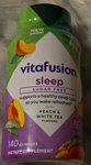 Vitafusion Sleep Melatonin Gummy 3MG White Tea & Peach 140 Gummies Exp 12/2026 New. Price: $14.99.