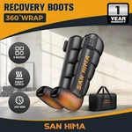 San Hima Air Compression Leg Massager With Heat Cordless Recovery Boots Large New. Price: $279.99.