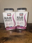Lot (2) Force Factor Hair Growth Accelerator W/ Lustriva Berry Blast Chews 60 New. Price: $44.99.