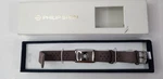 Philip Stein Slim Sleep Bracelet Stainless Steel Brown Microfiber Band Pre-owned. Price: $149.99.