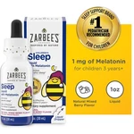 Zarbee Children's Sleep Liquid, Melatonin 1 Mg, Natural Mixed Berry, Fl Oz New. Price: $31.76.