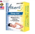 Alteril All Natural Sleep Aid L-tryptophan Tablets 60 Count Exp 12/2026 New. Price: $14.98.