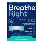 Breathe Right Extra Strength For Sensitive Skin 44 Clear Strips Nib New. Price: $19.95.