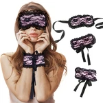 Freshme Blindfold Sleep Mask Hand Ties 3 Pcs Pink Black Cute Comfortable... New. Price: $25.89.