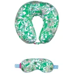 Lilly Pulitzer Travel Pillow And Eye Mask Set, Plush Neck Adjustab.... Price: $72.24.