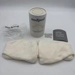 Nodpod Travel Relax Gentle Pressure Weighted Sleep Mask Bone Beige Off-white Pre-owned. Price: $24.99.