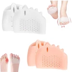 2 Pairs Silicone Toe Separators, Bunion Corrector Cushion, Metatarsal Pads, B... New. Price: $10.77.