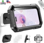 Shower Phone Holder Waterproof - 360 Rotation Detachable Case, Fully Encl New. Price: $19.81.