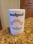 Nodpod Weighted Sleep Mask Blush Pink Eye Blanket Relax- Stress Relief -new. Price: $23.00.