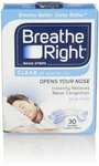 Breathe Right Clear Nasal Strips, Small/medium - 30 Count New. Price: $18.00.