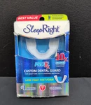 Sleepright Prorx Custom Fit Dental Guard Helps With Teeth Grinding New. Price: $17.99.
