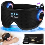 Bluetooth Sleep Mask With White Noise And Headphones Black Contoured Design New. Price: $32.89.