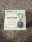 Momcozy Portable Sound Machine With Night Light, White Noise Green. Price: $25.00.