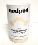 Nodpod Weighted Sleep Mask - Bone * Open Box New. Price: $26.99.