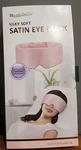 Sleep Mask For Women - Satin Eye By Health Touch Pink. New. Price: $12.99.