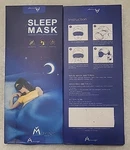 Lot Of 2 Mavogel Cotton Sleep Mask New Design Light Blocking Black Free Shipping. Price: $22.30.