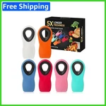 Reusable Magnetic Food Clips, 6 Colors Pack - Keep Your Snacks Fresh & Organized New. Price: $9.99.