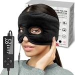 Moist Heat Sinus Pressure Relief Mask With 3 Settings, Extra Large Face New. Price: $52.93.