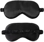 Luxurious Black Eye Mask For Sleep - Soft Fabric, Perfect Travel Naps New. Price: $17.97.