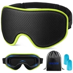 Waoaw Sleep For Women: Blackout Eye Masks Count (pack Of 1), Green New. Price: $28.99.