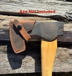 Council Tool Wood-craft Woodcraft Pack Leather Sheath Mask (axe Not Included New. Price: $36.50.