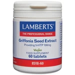 Lamberts Griffonia Seed Extract. Providing 5HTP 100MG Tablets (60). Bbe 07/2027 New. Price: $26.78.