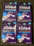 (4) Vicks Zzzquil Sleep Nasal Strips Ultra (26 Clear Each) New. Price: $29.99.