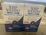 2X Sleep Soundly Melatonin 5MG, Fast Acting, Formula, 120 Servings, New. Price: $19.99.