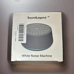 Soundlegend White Noise Machine SWN-P8 Gray Sleep Aid Therapy New. Price: $16.99.