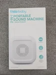 Frida Baby 2-IN-1 Portable Sound Machine + Nightlight Open Box Never Used. Price: $15.00.