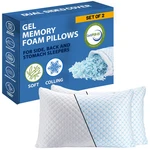 Greaton Gel Memory Foam Sleeping Pillow Pressure Relief For Neck Shoulder New. Price: $120.22.